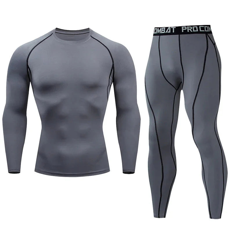 Men's Compression Fitness Gear for Gym Training