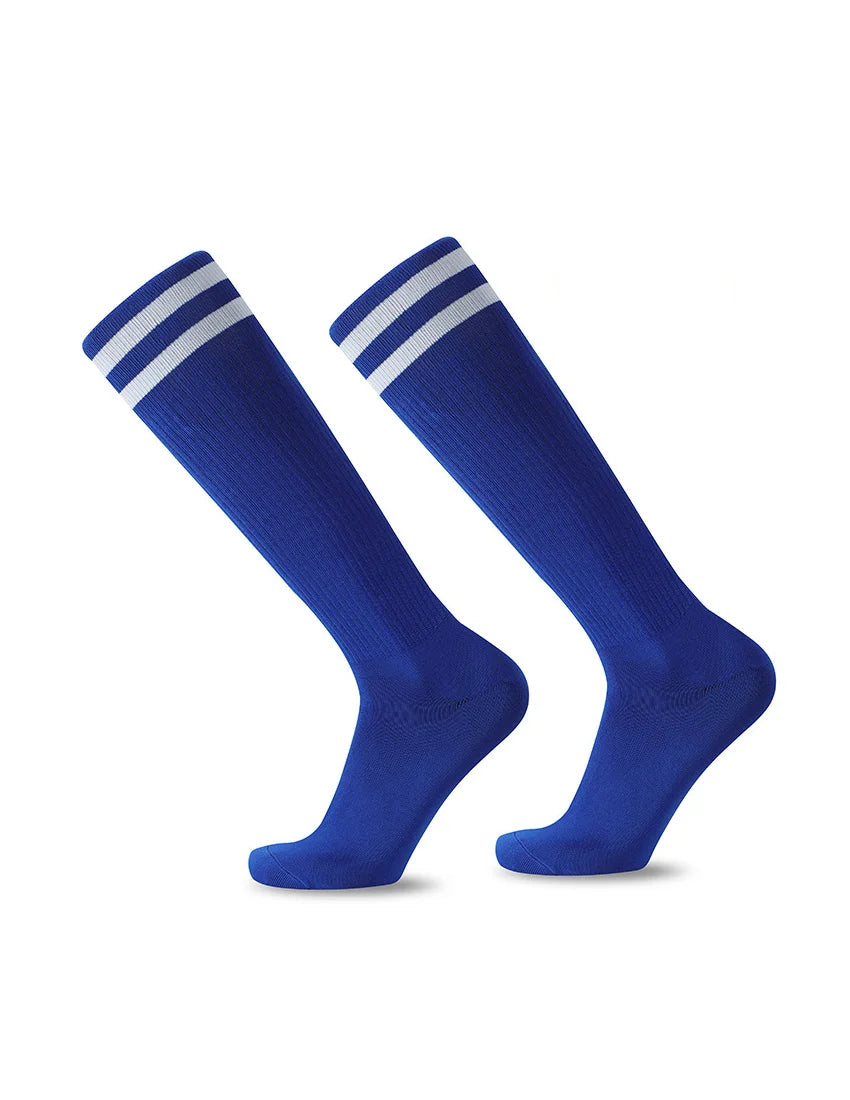 Striped Athletic Socks for Sports and Daily Wear