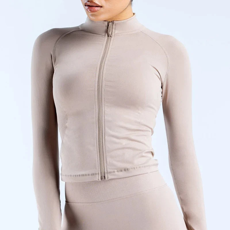 Workout Activewear Jacket for Fitness and Training