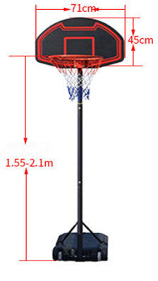 Portable Adjustable Outdoor Basketball Stand for Kids