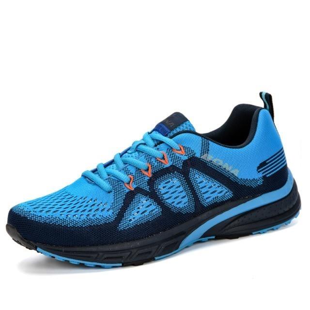 Men's Lightweight Mesh Running Sneakers Non-Slip Trainers