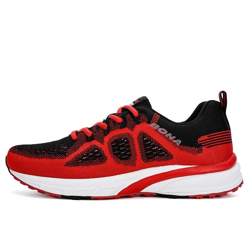 Men's Lightweight Mesh Running Sneakers Non-Slip Trainers