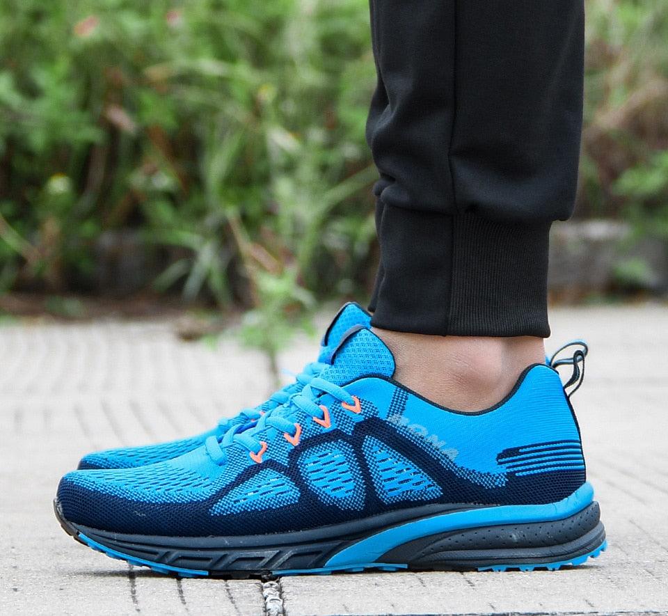 Men's Lightweight Mesh Running Sneakers Non-Slip Trainers