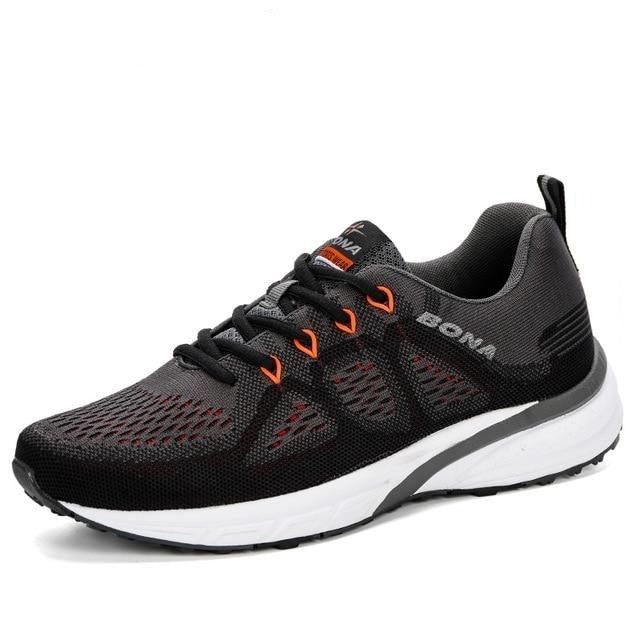 Men's Lightweight Mesh Running Sneakers Non-Slip Trainers