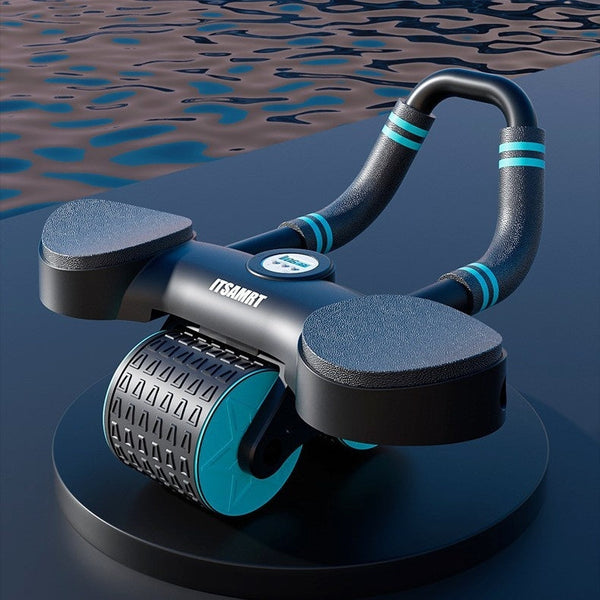 Automatic Rebound Abdominal Wheel Core Fitness Trainer