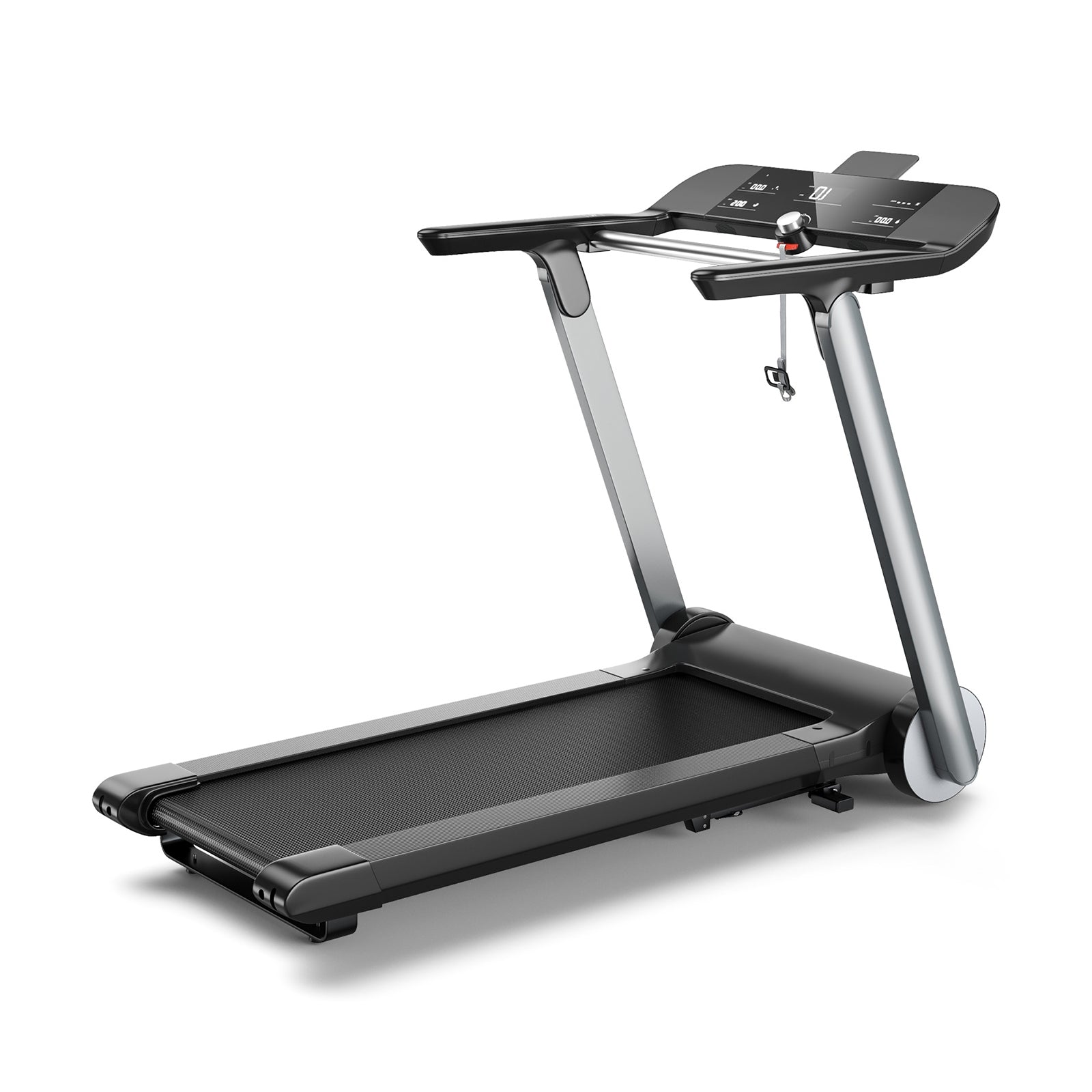 Italian Folding Treadmill with Heart Rate Monitoring Features