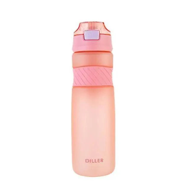 Portable Tritan Water Bottle with Straw for Fitness