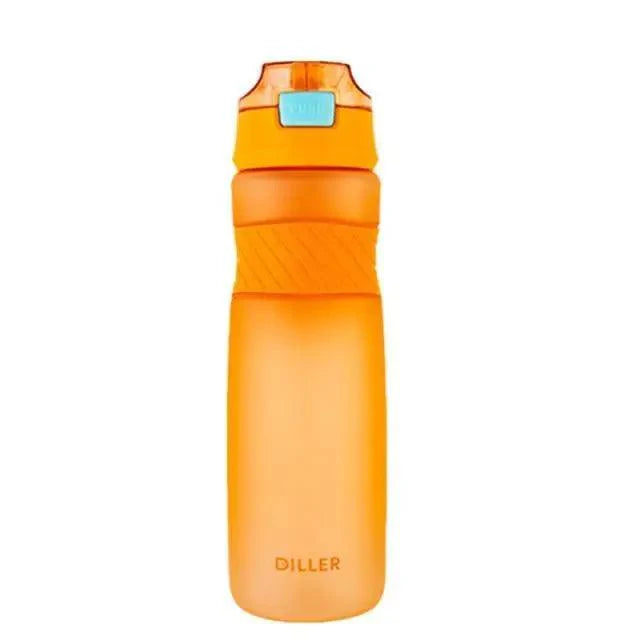 Portable Tritan Water Bottle with Straw for Fitness