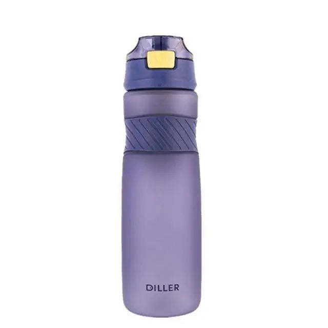 Portable Tritan Water Bottle with Straw for Fitness