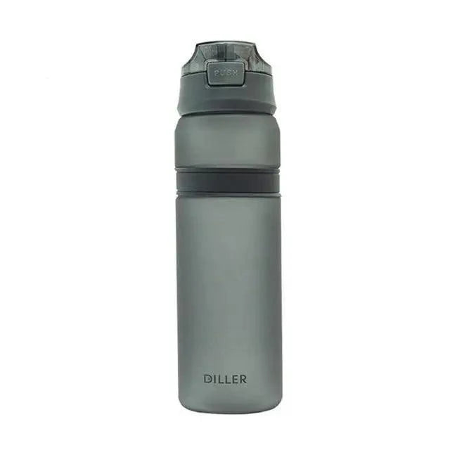 Portable Tritan Water Bottle with Straw for Fitness