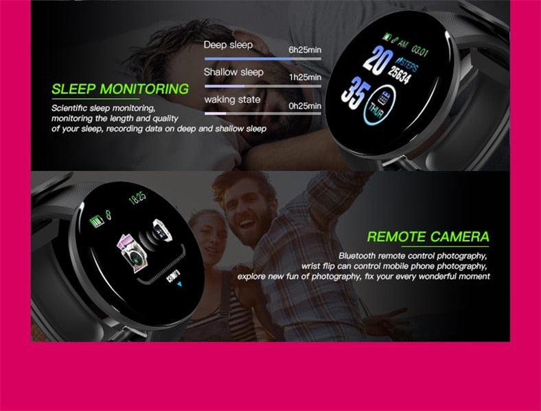 Smart Watch Fitness Tracker with Heart Rate Monitor