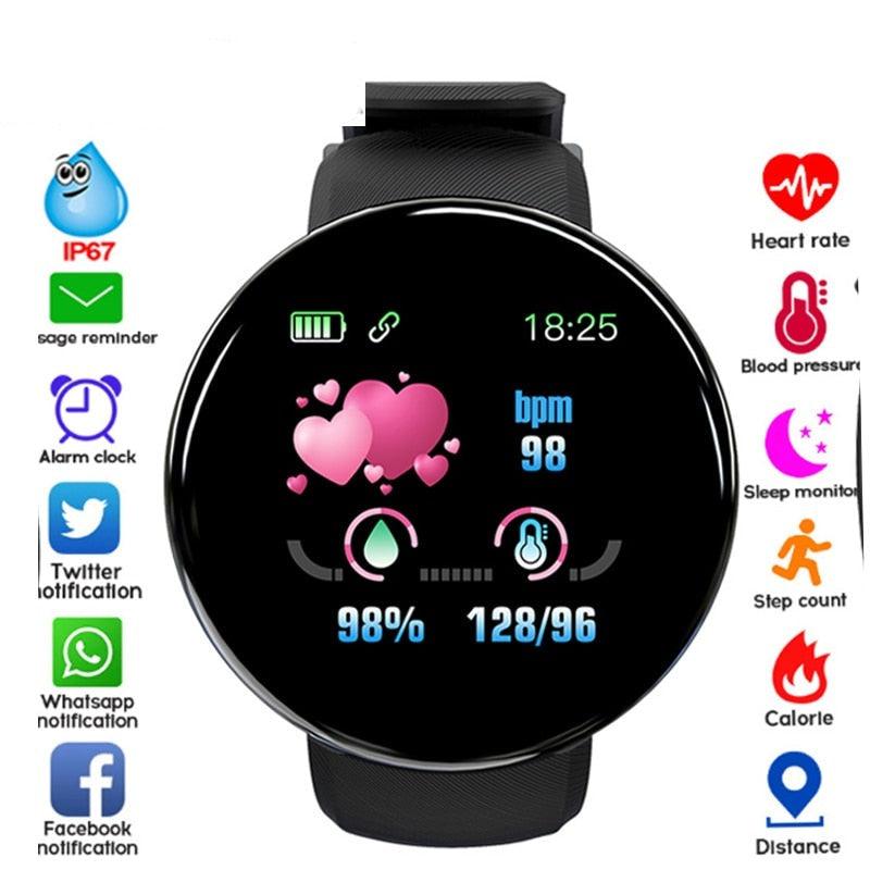Smart Watch Fitness Tracker with Heart Rate Monitor