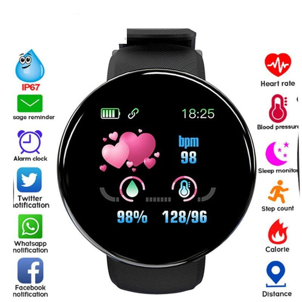 Smart Watch Fitness Tracker with Heart Rate Monitor